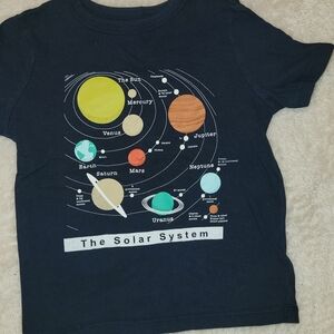 GAP Kids Navy Solar System Tee